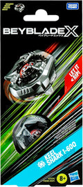 Hasbro Beyblade X Single Pack – Trottola Black Keel Shark