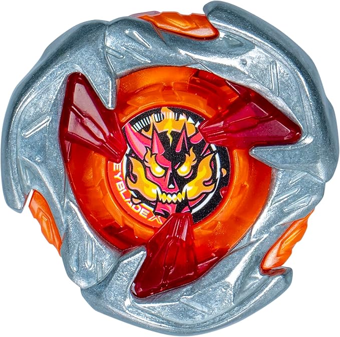 Hasbro Beyblade X, Starter Pack, Hammer Incendio 3-70H UX con trottola e Lanciatore