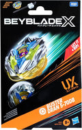 Hasbro Beyblade X Buster Dran 5-70DB UX Starter Pack Set con Stamina Type Top e Launcher