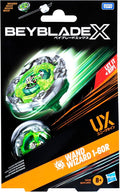 Hasbro Beyblade X, Starter Pack, Wand Wizard 1-60R UX con trottola e Lanciatore