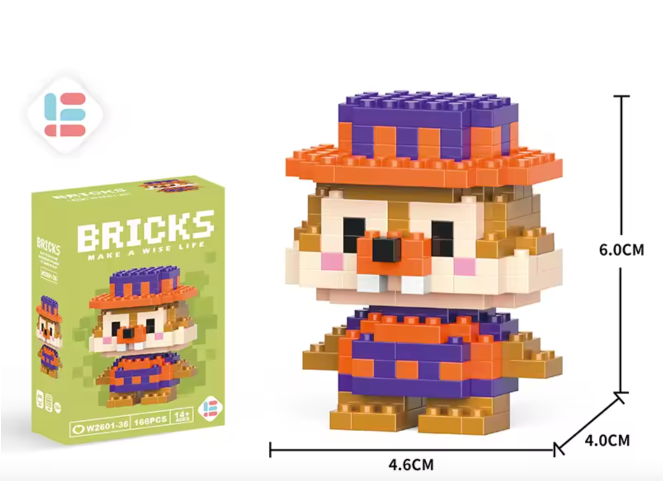 BRICKS MAKE A WISE LIFE