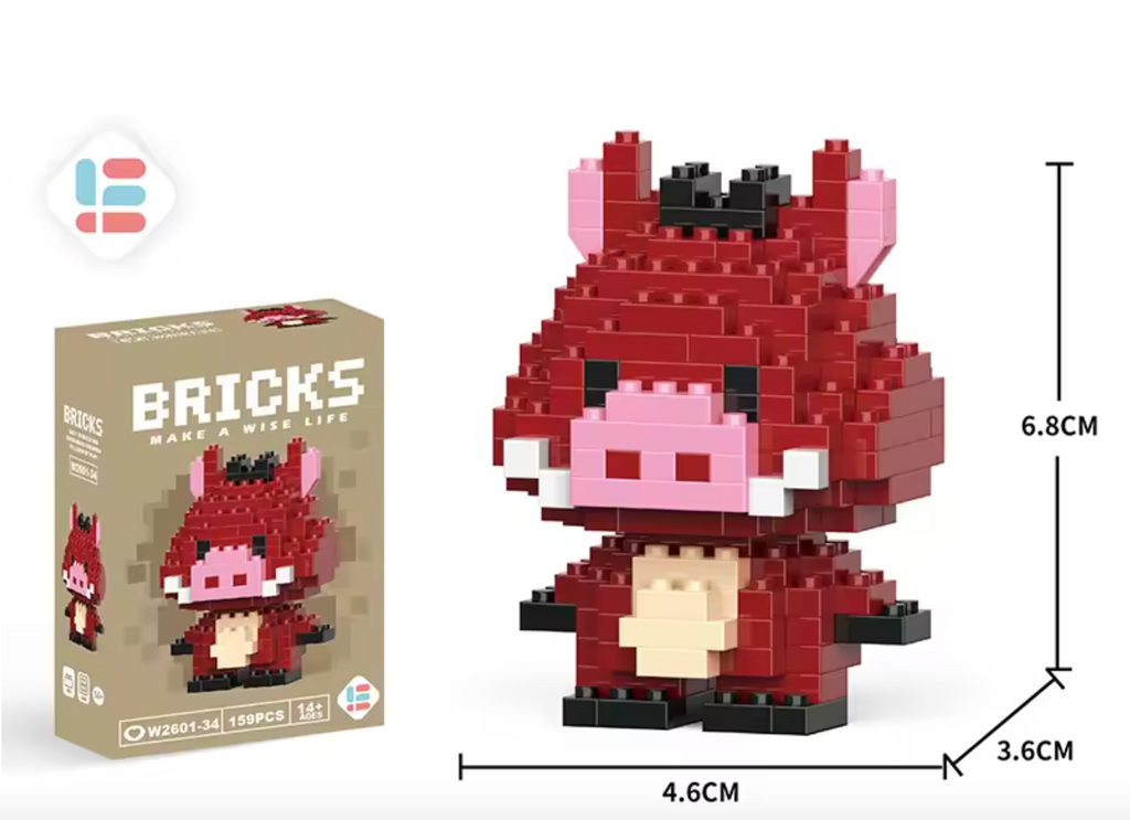 BRICKS MAKE A WISE LIFE