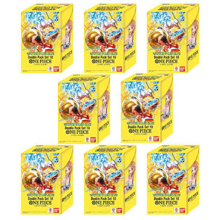 Case Sigillato di One Piece Double Pack set 10