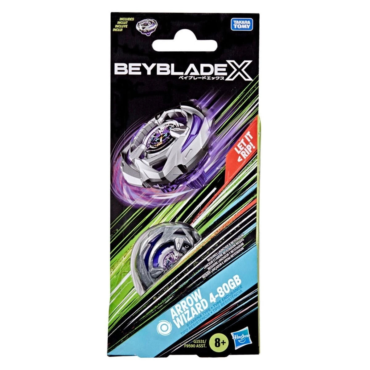 Hasbro Beyblade X Arrow Wizard 4-80GB Hasbro